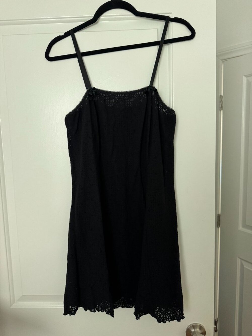 Sheer Stretch Lace Mini Dress
